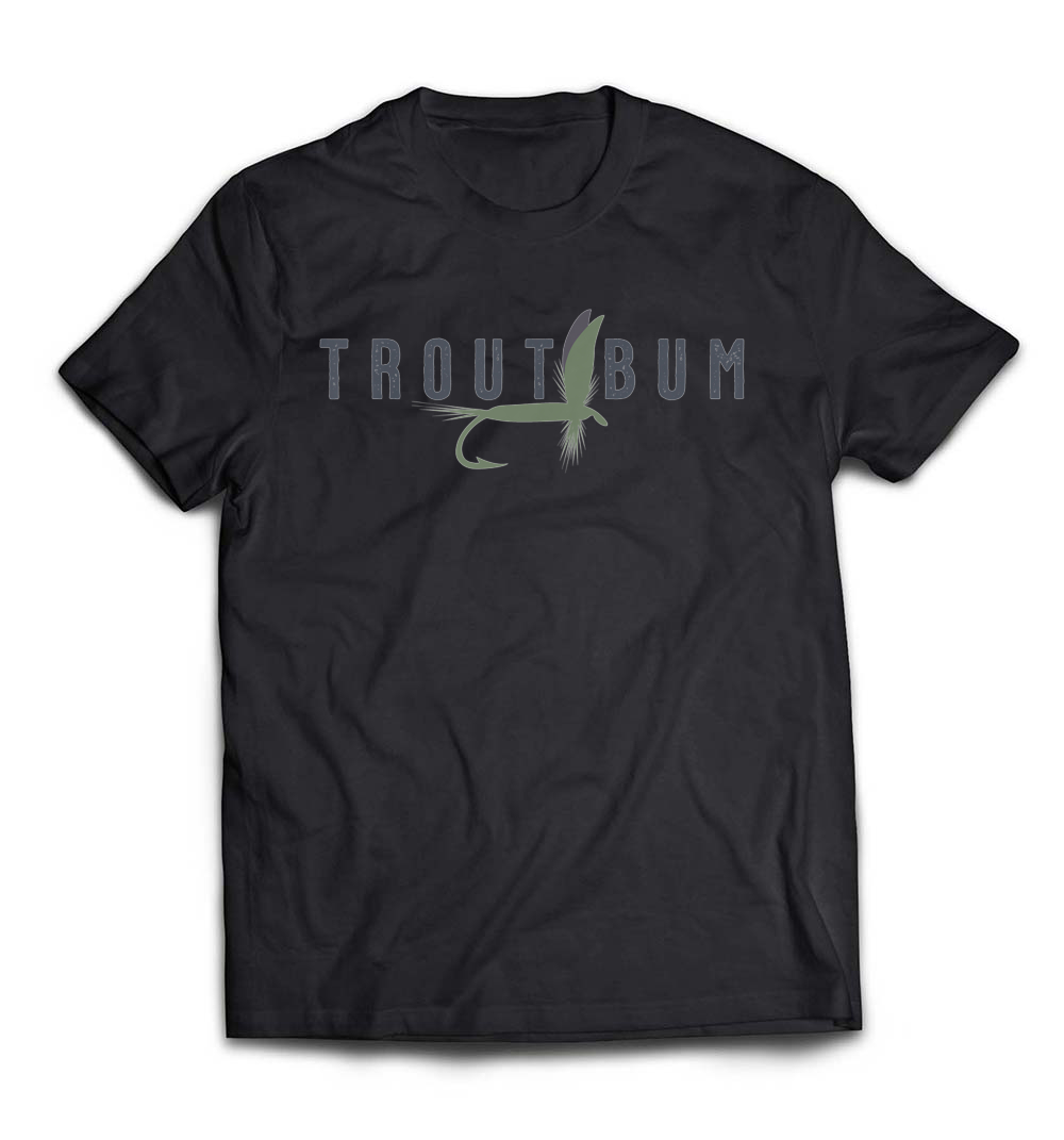 Trout Bum Fly Fishing T-Shirt: Celebrate Your Passion for Angling